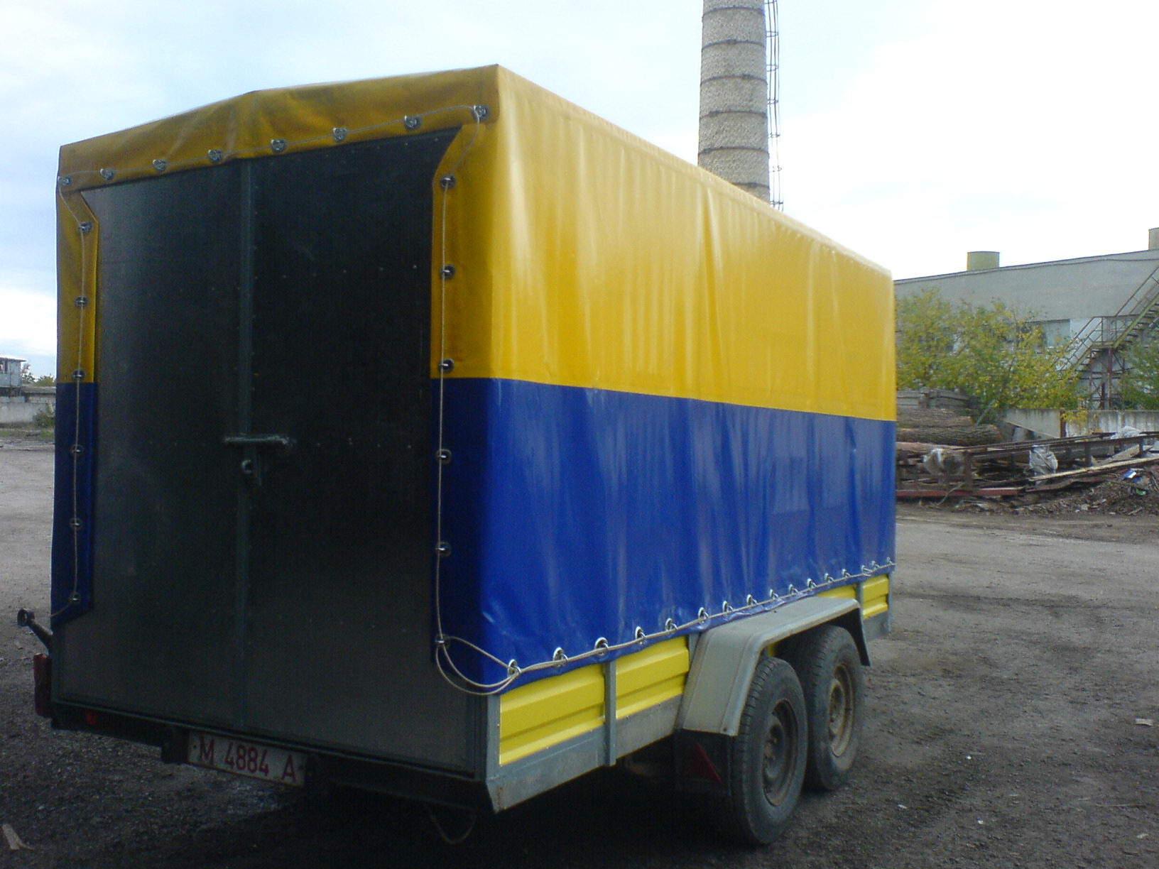 Пример автомобильного тента