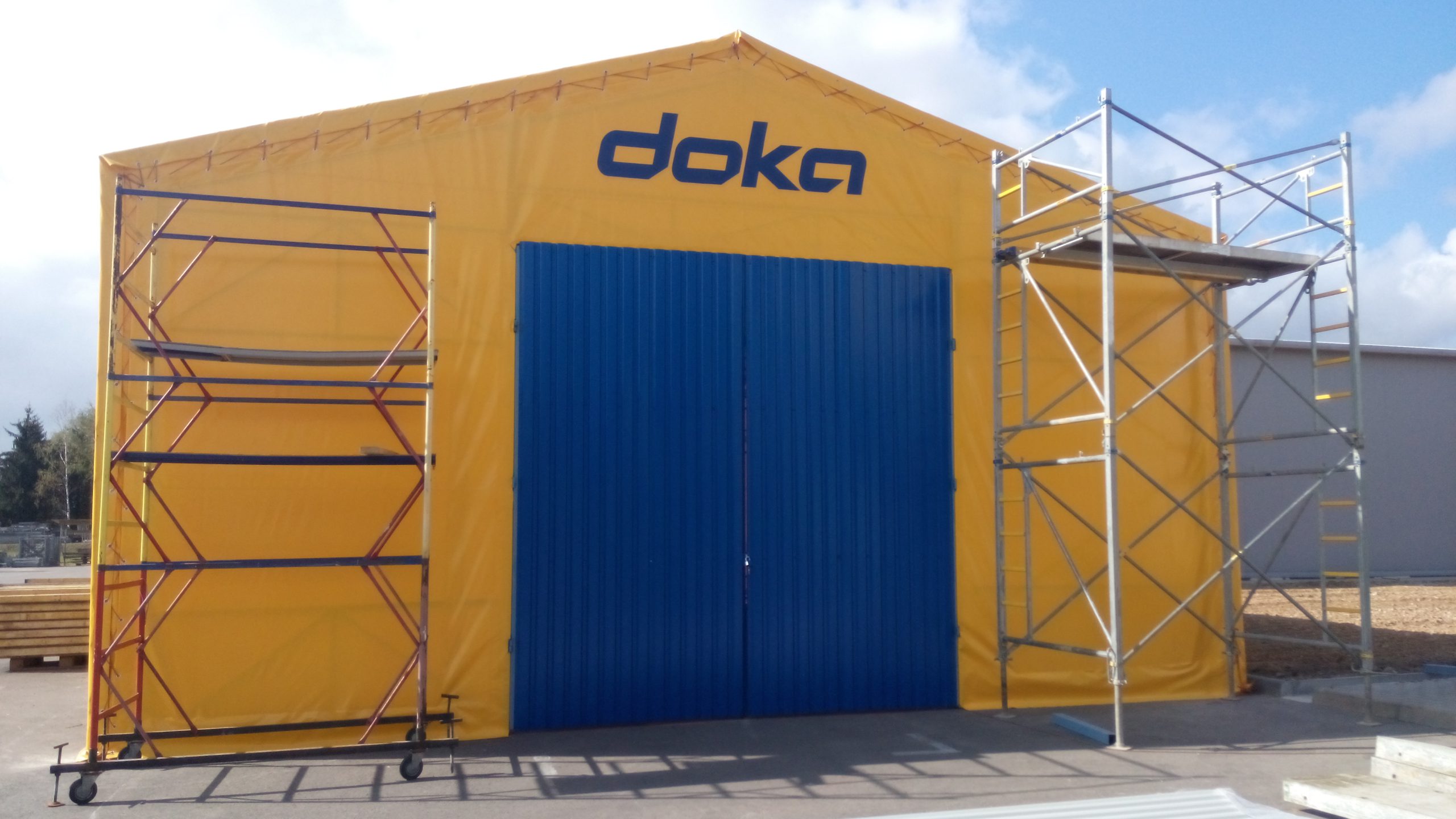 Конструкция сборного склада