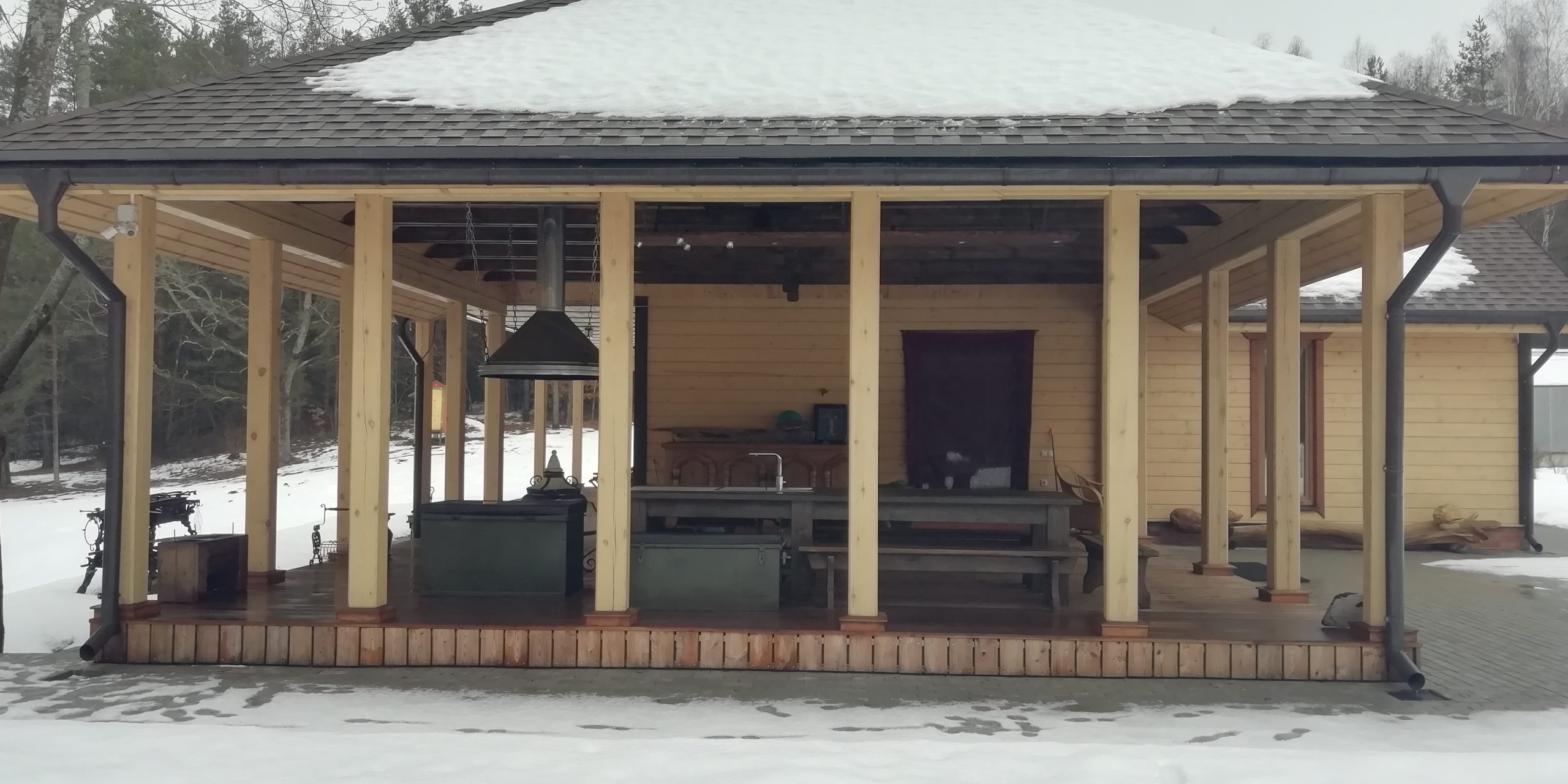 Забор для частного дома