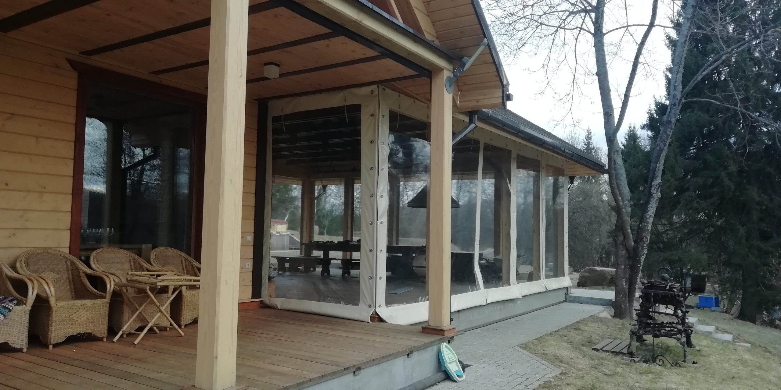 Терраса из ПВХ