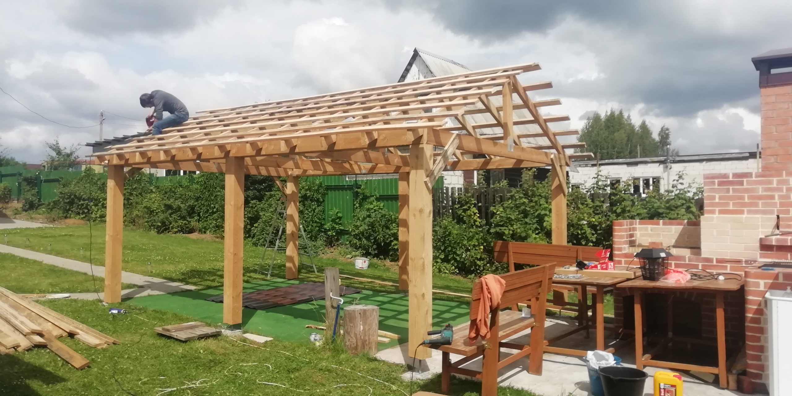 Виды навесов