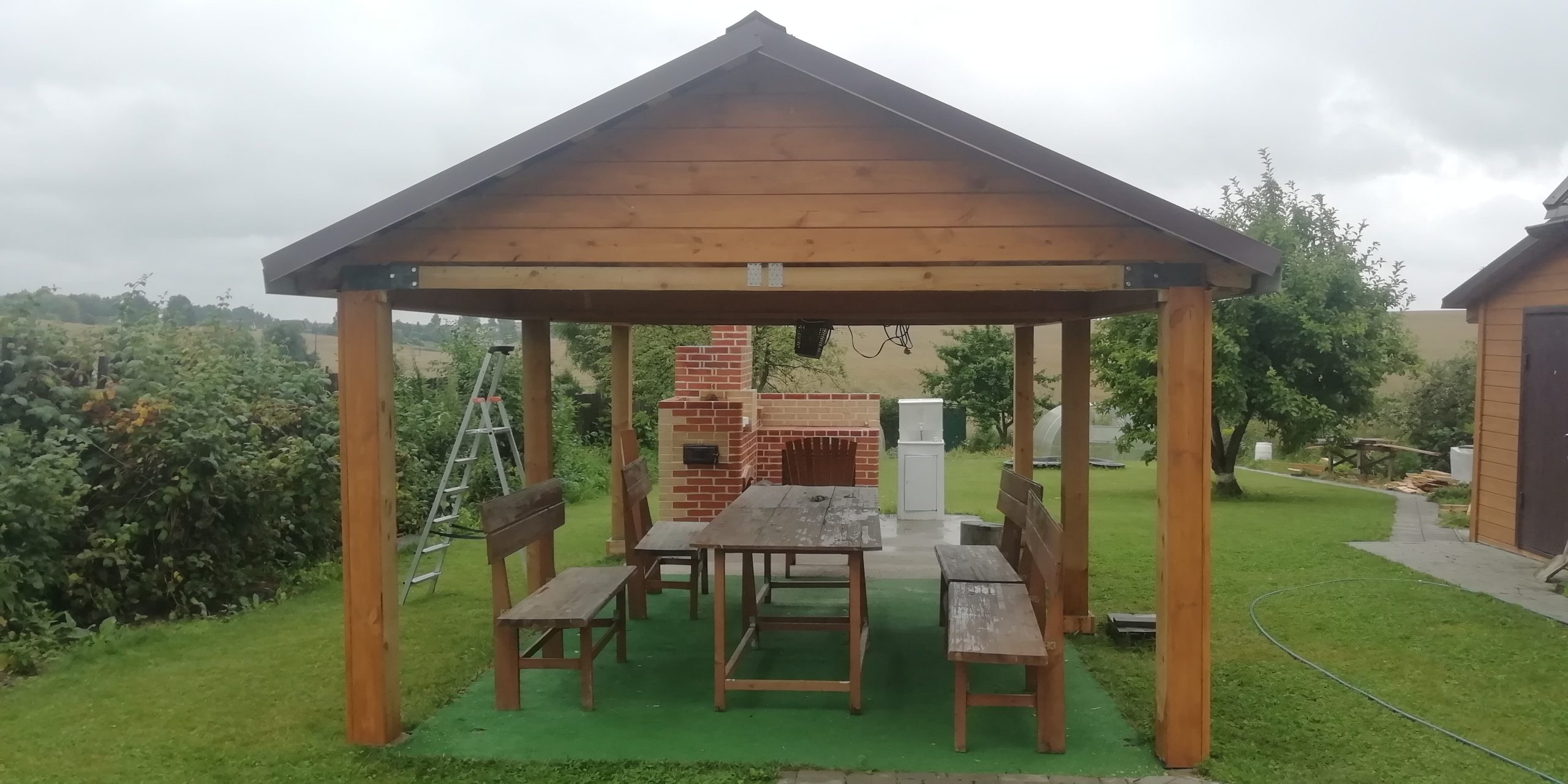 Беседка из ПВХ