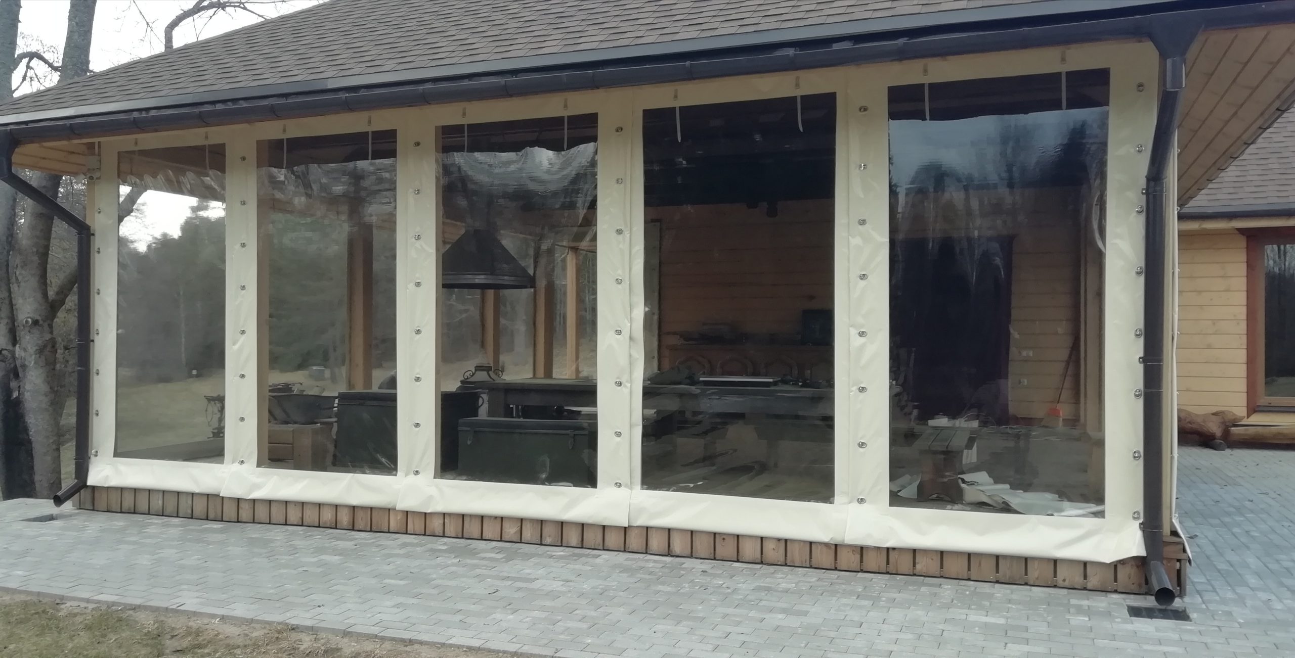 Пример штор из ПВХ